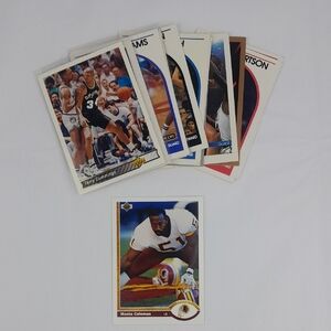 Vintage Stack Of 18 NBA Basketball Cards 1989-1998 Topps Fleer Upper Deck